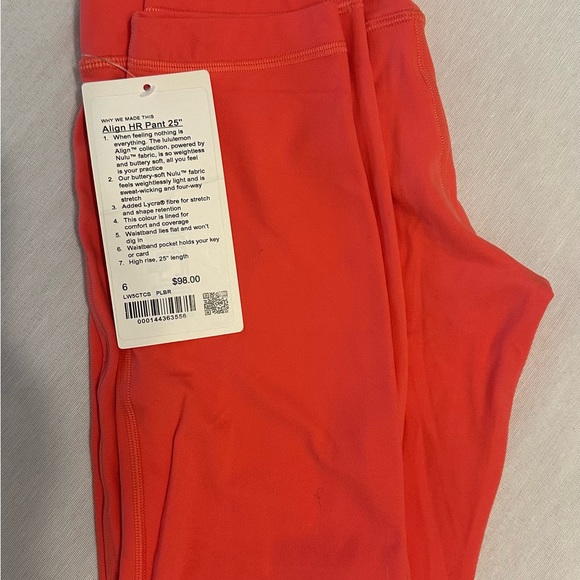 lululemon athletica Pants - Align HR Pant 25” High Rise